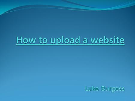 Search on the internet the different ways for building a website, and choose which one bests suits you for what website you are doing.