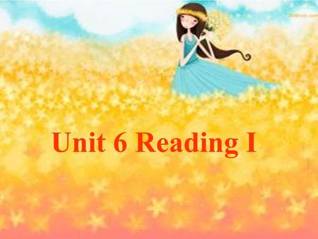 Unit 6 Reading I What did you hear? the scene of the crime murder The sound of a police car.