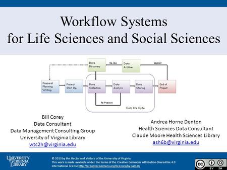 Workflow Systems for Life Sciences and Social Sciences