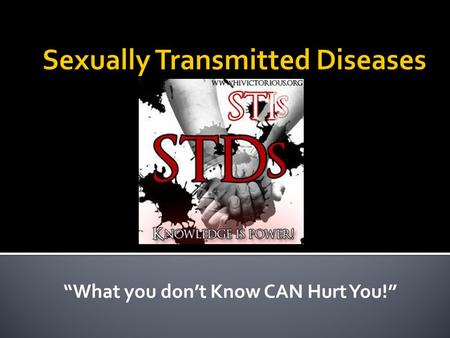 Sexually Transmitted Diseases