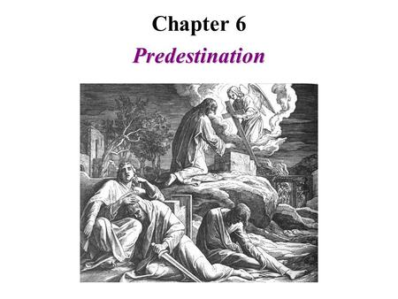 Chapter 6 Predestination. Bible verses used to support the doctrine of absolute predestination Rom 8:29,30 For those whom he foreknew he also predestined…