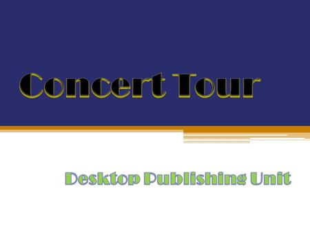 Desktop Publishing Unit