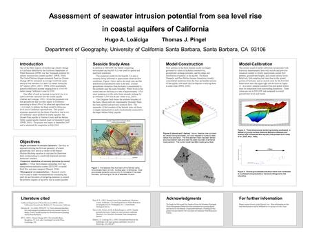 Introduction One of the likely impacts of modern-age climate change in California identified by the California Department of Water Resources (DWR) was.