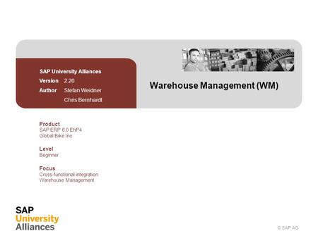 Warehouse Management (WM)