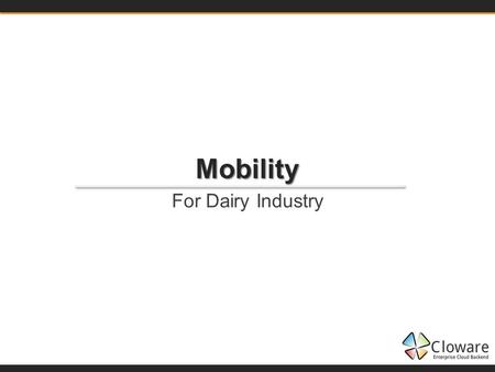 Mobility For Dairy Industry. Indians are predominantly vegetarian and milk serves an important part of the diet. This makes India the largest consumer.