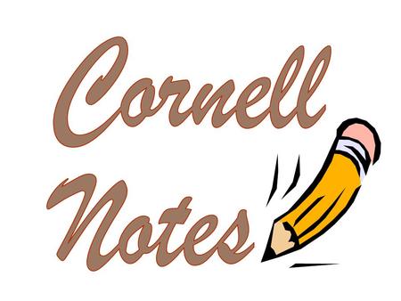 How did you learn the skill of note-taking? How can this skill help you succeed? How can you improve it? How can you be more efficient in your studies?