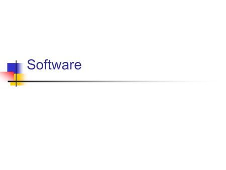 Software.