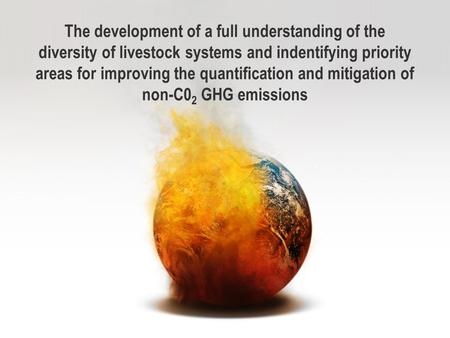 The development of a full understanding of the diversity of livestock systems and indentifying priority areas for improving the quantification and mitigation.