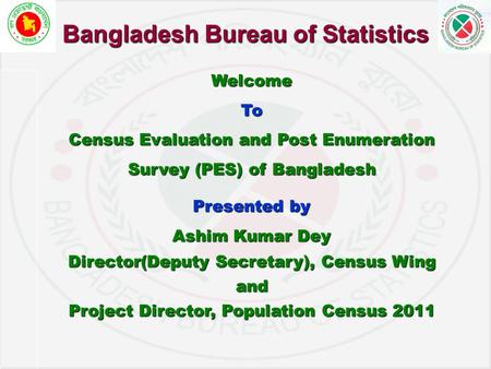 Bangladesh Bureau of Statistics