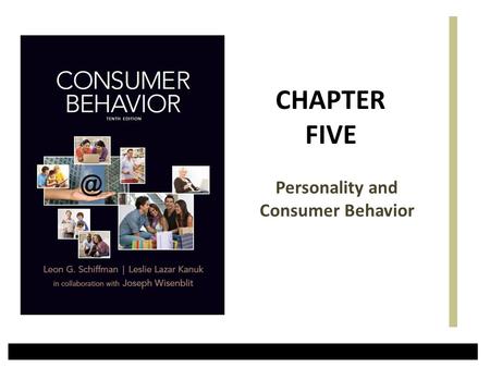 Personality and Consumer Behavior