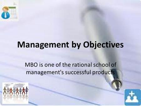 Management by Objectives