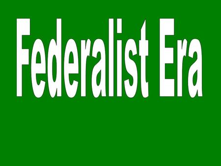 PARTIES DEVELOP -Hamilton and Jefferson had opposing views of government Hamilton distrusted ordinary Jefferson more power to the people HamiltonJefferson.