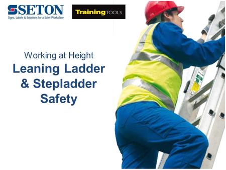 Leaning Ladder & Stepladder Safety