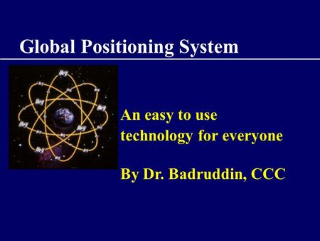 Global Positioning System