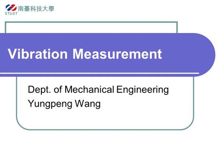 Vibration Measurement