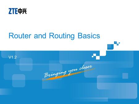 Router and Routing Basics