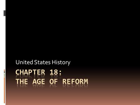 United States History. Progressivism  The late 1800’s industrial and economic development led to the development of a new political ideology known as.