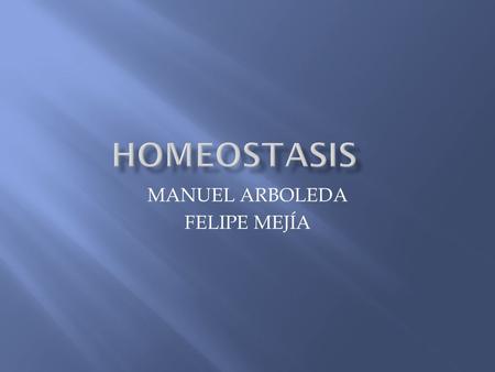 MANUEL ARBOLEDA FELIPE MEJÍA.  The endocrine system is the system of glands, each of which secretes a type of hormone directly into the bloodstream to.