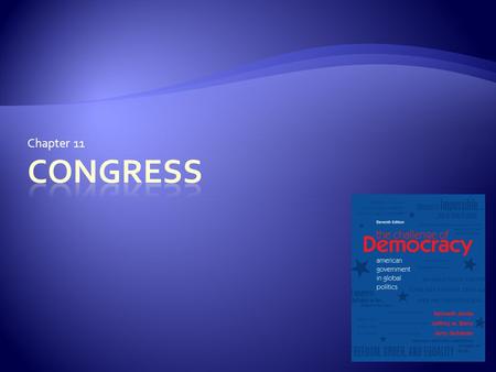 Chapter 11. 2 The Origin and Powers of Congress  The Great Compromise created two separate, powerful legislative chambers  Equal representation in.