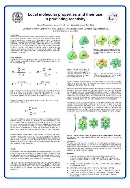 Where HOMO is the highest occupied MO, LUMO is the lowest unoccupied MO, norbs is the number of Mos,  i the electron density attributable to the i th.