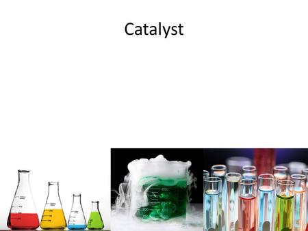 Catalyst. Unit 1 Learning Target Log Unit 1 – Atomic Theory and the Periodic Table Death by Element.