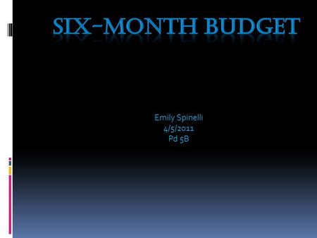 Emily Spinelli 4/5/2011 Pd 5B. Table Of Contents  Family Portrait Family Portrait  House House  Location Location  Car Car  Smith & SolomonTraining.