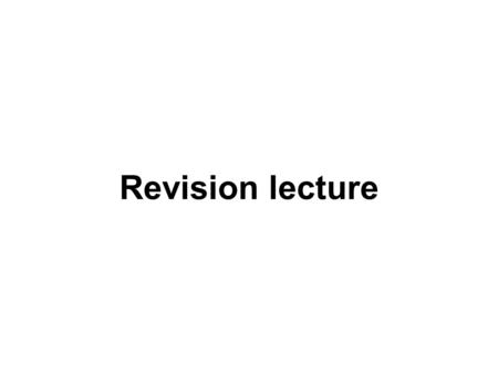 Revision lecture. Two key topics covered today 1. Relationship between facial attractiveness and health 2. Strategic variation in masculinity preferences.