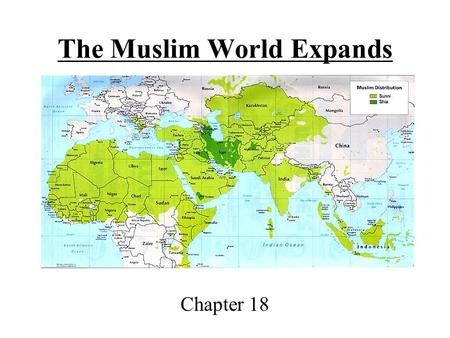 The Muslim World Expands Chapter 18.