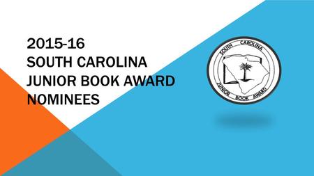 South Carolina Junior Book Award Nominees