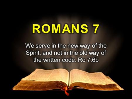 THEME God’s rules (the Law) perfectly prepare us by Humbling us on the one hand and Guiding us to God’s help on the other.