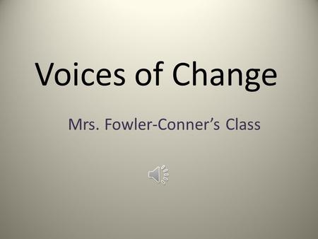 Voices of Change Mrs. Fowler-Conner’s Class Emily Warren Roebling Image from:  Self-taught engineer Brooklyn Bridge Honor for.