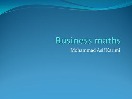 Mohammad Asif Karimi. Your wage is $70,000 per annum from which you pay tax; calculate the tax to the nearest dollar.  70 000 – 35 001  34 999  34.