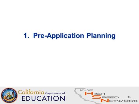 13 1. Pre-Application Planning. 14 Discount Calculations Calculated based on two factors 1.Percentage of students eligible for National School Lunch Program.