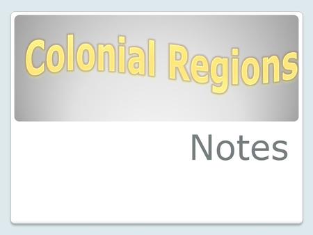 Notes. Background Info By the mid 1700s the 13 colonies had been founded By 1750 over a million Europeans called the English colonies their home That.