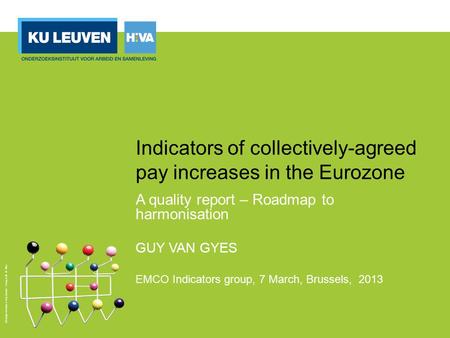 Design Charles & Ray Eames - Hang it all © Vitra Indicators of collectively-agreed pay increases in the Eurozone A quality report – Roadmap to harmonisation.