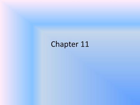 Chapter 11. Parliament What do you know about the Parliamentary system?