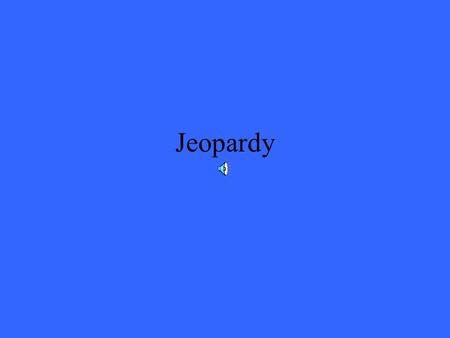 Jeopardy. 200 300 400 500 100 200 300 400 500 100 200 300 400 500 100 200 300 400 500 100 200 300 400 500 100 O Chem The CellDNA & RNA Photosynthesis.