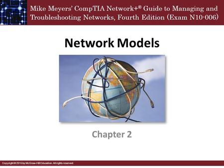 Network Models Chapter 2.