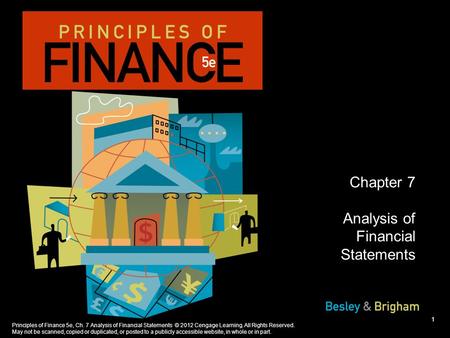 Analysis of Financial Statements