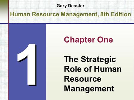 Human Resource Management, 8th Edition