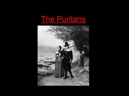 The Puritans. A Brief Background The Puritans- a group of people who grew unhappy in the Church of England. They sought to “purify” the church. They contended.