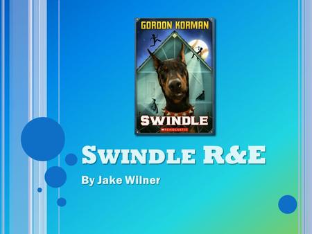 S WINDLE R&E By Jake Wilner. S UMMARY When Griffin Bing plans a sleepover in an old spooky house that’s going to be wrecked, he isn’t planning for anything.