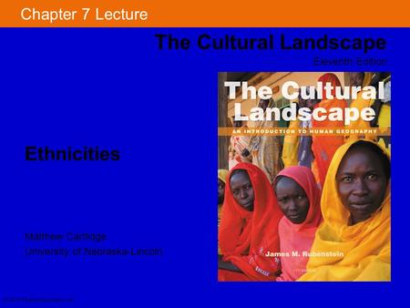 Key Issues Where are ethnicities distributed? Why do ethnicities have distinctive distributions? Why do conflicts arise among ethnicities? Why do ethnicities.