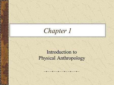 Chapter 1 Introduction to Physical Anthropology. Hominids Humans are hominids, belonging to the taxonomic family Hominidae. Bipedalism, walking on two.