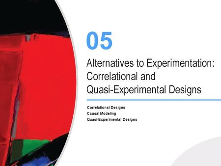 Correlational Designs