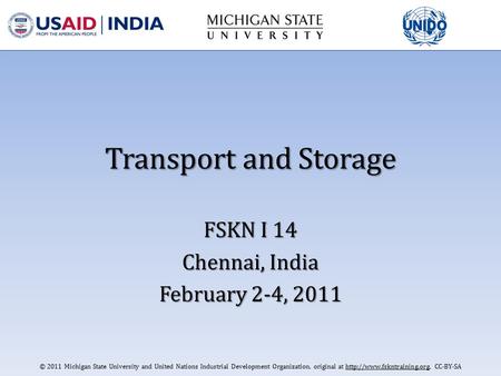 © 2011 Michigan State University and United Nations Industrial Development Organization, original at  CC-BY-SA Transport and.