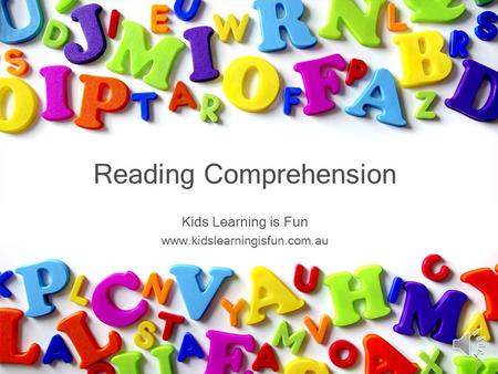 Reading Comprehension