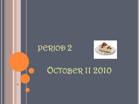 PERIOD 2 O CTOBER 11 2010. INTRODUCTION I P ICKED THIS QUESTION BECAUSE … * Because I want to know how many people judge things by what it looks like.