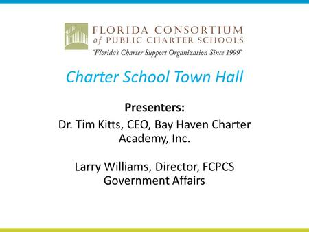 Charter School Town Hall