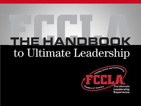 CHAPTER 2: GETTING STARTED Strategies for New Advisers Affiliate your chapter online at www.fcclainc.org www.fcclainc.org Choose a class to start with.